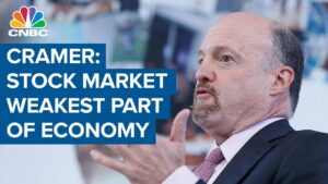 Read more about the article The stock market is the weakest part of the U.S. economy, says Jim Cramer