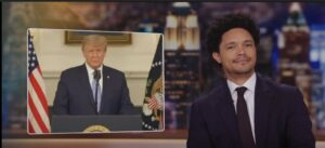 Read more about the article Trevor Noah Busts Trump For Using A Ghostwriter For His Posts